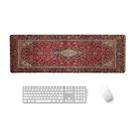 2 PCS Personality Retro Pattern Mouse Pad Office Game Keyboard Anti-Skid Pad, Dimensions: Not Overlocked 300 x 700mm(Pattern 1) - 1