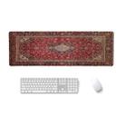 2 PCS Personality Retro Pattern Mouse Pad Office Game Keyboard Anti-Skid Pad, Dimensions: Not Overlocked 300 x 800mm(Pattern 1) - 1