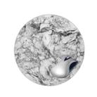 3 PCS Marbled Round Mouse Pad Rubber Non-Slip Mouse Pad, Size: 20 x 20cm Not Overlocked(Marble No. 6) - 1