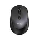 T-WOLF Q4 3 Keys 2.4GHz Wireless Mouse Desktop Computer Notebook Game Mouse(Black) - 1