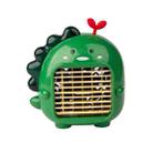 A9 Desktop Dinosaur Fan USB Mini Large Wind Fan(Green) - 1