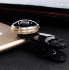 Super Fisheye Acrylic Lens Mobile Phone Universal Self-timer Special Effect Lens Mobile Phone External Lens(Gold) - 1