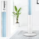 WoMu Household Leafless Fan Tower Floor Fan CN Plug, Size:90cm, Style:Mechanical Models - 1