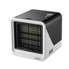 MG -191 Mini Air Cooler Home Dormitory Office Air Conditioning Fan Portable Small Desktop USB Fan(Classic Black) - 1