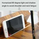 12 inch Original Wood Grain 3D Mobile Phone Screen Amplifier HD Video Desktop Folding Stand(HD Version (Coffee)) - 6