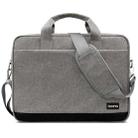 Baona BN-I010 Multifunctional Portable Laptop Bag Waterproof And Wear-Resistant Computer Bag, Size: 15 inch(Grey) - 1
