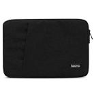 Baona Laptop Liner Bag Protective Cover, Size: 12 inch(Black) - 1