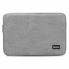 Baona Laptop Liner Bag Protective Cover, Size: 15.6  inch(Lightweight Gray) - 1