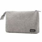 Baona BN-E002 Dual-layer Digital Storage Bag Data Cable Travel Organizing Bag(Grey) - 1