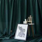 1 x 2.4m Photo Background Cloth Increased Widened Photography Cloth Live Broadcast Solid Color Cloth(Ink Green) - 1