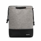 Baona Waterproof Micro SLR Camera Bag Protective Cover Drawstring Pouch Bag, Color: Medium Gray - 1