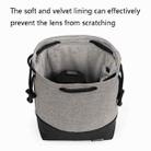 Baona Waterproof Micro SLR Camera Bag Protective Cover Drawstring Pouch Bag, Color: Medium Gray - 3