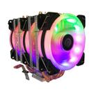 COOL STORM CT-4U-9cm Heat Pipe Dual-Tower CPU Radiator Copper Pipe 9 Cm Fan For Intel/AMD Platform Specification： Aurora Three-fan 3 Line - 1