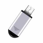 R09 Mobile Phone Intelligent Remote Control Infrared Mobile Phone Remote Control, Interface: Micro USB (Silver) - 1
