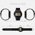 Q8 OLED Color Screen Fashion Smart Watch  IP67 Waterproof, Support Heart Rate Monitor / Blood Pressure Oxygen / Fitness Tracker(Gold steel strap) - 12