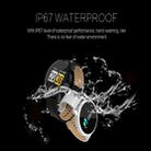 Q8 OLED Color Screen Fashion Smart Watch  IP67 Waterproof, Support Heart Rate Monitor / Blood Pressure Oxygen / Fitness Tracker(Gold steel strap) - 19