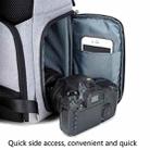 C3081 Camera  Computer Shoulder Digital Camera Bag Large Capacity Photography Backpack(Dark Gray) - 5