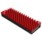 Jonsbo M.2-3 Solid State Radiator For NVME/SSD(Red) - 1