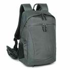 3011 Multifunctional Double Shoulder SLR Digital Camera Bag, Size: Large(Grey) - 1