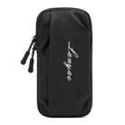 Running Mobile Phone Arm Bag Sports Yoga Fitness Mobile Phone Bag(B221 Black) - 1