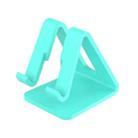 4 PCS Z1 Portable Desktop Phone Stand Lazy Tablet Stand, Colour: Plastic（Green） - 1