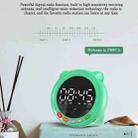 FF-G60Q Cute Bluetooth Speaker Alarm Clock Support FM / TF Card Wireless Mini Clock(White) - 7