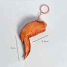 3 PCS Chicken Wings Keychain Simulation Food Model Toy Shooting Props - 2