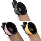 2 PCS 0.45X Ultra-Wide-Angle Macro Combination Mobile Phone External Lens With Clip(Black) - 2