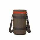 5601 SLR Lens Bag Liner Waterproof Shockproof Protection Bag, Colour: Large (Brown) - 1