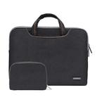 LiSEN LS-116 Simple Laptop Bag Business Laptop Liner Bag, Size: 13.3 inch(Snowflake Nylon Black) - 1
