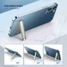 Oatsbasf 03654 Mini Mobile Phone Holder Back Sticker Portable Folding Desktop Multifunctional Magnetic Stand(Gold) - 4