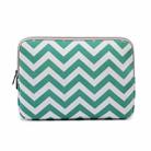 LiSEN LS-525 Wavy Pattern Notebook Liner Bag, Size: 11.6 inches(Light Green) - 1