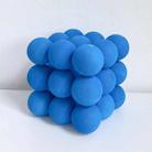 Blue Ball Rubik Cube Studio Background Ornament Photo Props - 1