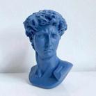 Blue Plaster Studio Background Ornament Photo Props - 1