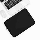 Baona BN-Q001 PU Leather Laptop Bag, Colour: Midnight Black, Size: 16/17 inch - 1