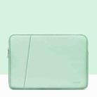 Baona BN-Q004 PU Leather Laptop Bag, Colour: Double-layer Mint Green, Size: 15/15.6 inch - 1