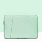 Baona BN-Q004 PU Leather Laptop Bag, Colour: Double-layer Mint Green, Size: 16/17 inch - 1
