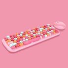 MOFii Candy XR Color Wireless Keyboard And Mouse Set(Pink Mix Color) - 1