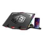 ICE COOREL K7 RGB Laptop Radiator Notebook USB Lifting Cooling Bracket(Standard Version Red) - 1