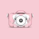 Q9 Children Digital Camera Mini Cartoon Toy Camera, Style:Dual Cameras(Pink) - 1