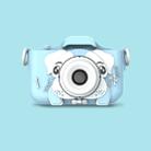 Q9 Children Digital Camera Mini Cartoon Toy Camera, Style:Dual Cameras(Blue) - 1