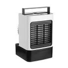USB Rechargeable Mini Air Conditioner Home Bedroom Desk Fan(White) - 1