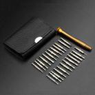 25 In 1 Multi-Purpose Leather Case Manual Screwdriver Batch Set Mobile Phone Notebook Repair Tool(With Magnetic) - 1