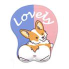 Silicone Hand Rest Thickened Wrist Mouse Pad(RJ-013 Love Kiki) - 1