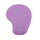 2 PCS Silicone Comfortable Padded Non-Slip Hand Rest Wristband Mouse Pad, Colour: Purple - 1