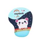 2 PCS Silicone Comfortable Padded Non-Slip Hand Rest Wristband Mouse Pad, Colour: Rainbow Mouse - 1