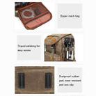 3040 Batik Canvas Shoulder Camera Bag Micro Single Digital Camera Bag(Gray) - 7