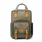 272 Wearable Shoulder Camera Bag Waterproof SLR Digital Camera Bag(Green) - 1