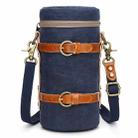 K-807 SLR Camera Storage Bag Waterproof Canvas Photography Liner Bag, Colour: L (Blue) - 1