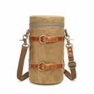 K-807 SLR Camera Storage Bag Waterproof Canvas Photography Liner Bag, Colour: S (Khaki) - 1